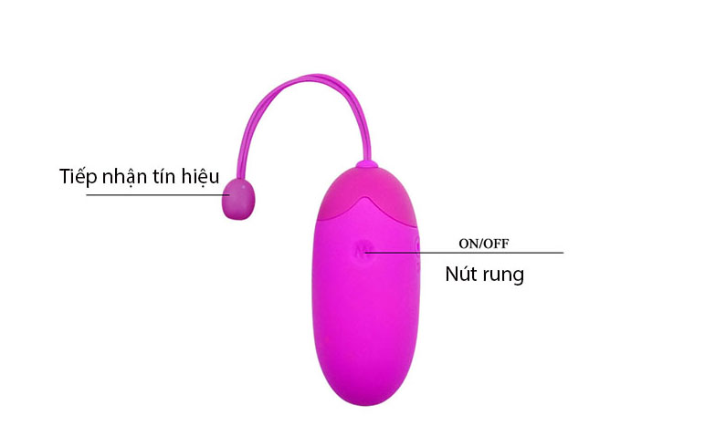 Trứng rung kết nối Bluetooth với điện thoại