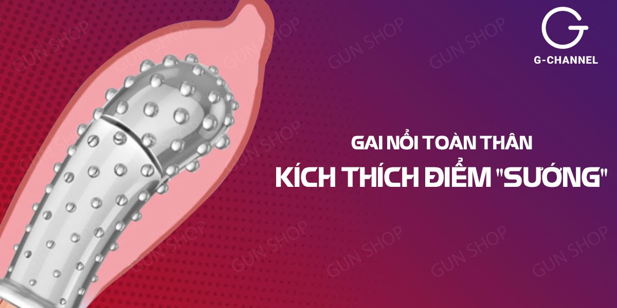 Bao Cao Su Ngón Tay Điểm G 1 - Dập Toàn Thân - 1 Hộp