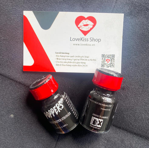Popper Faster Deeper Stronger Black Label 10ml dành cho Top Bot chính hãng PWD USA