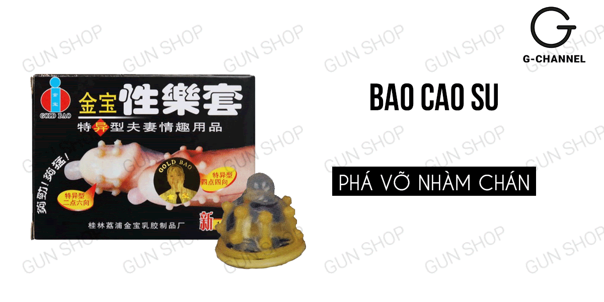 Bao Cao Su Vàng - Gai Và Bóng