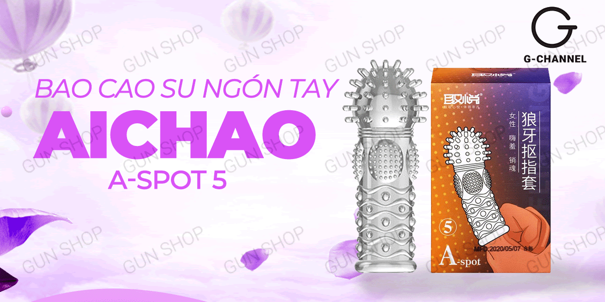 Bao cao su 5 ngón Aichao A-spot
